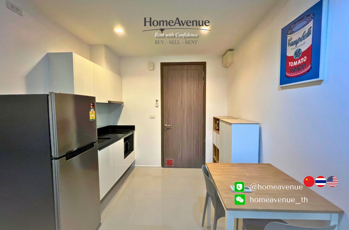 รูป 《Quinn Ratchada 17》Highlight✨ 1Bed 🚇 ใกล้MRT สุทธิสาร💥📲 Line: @homeavenue ⭐HA-2011 - รูปที่ 2/8
