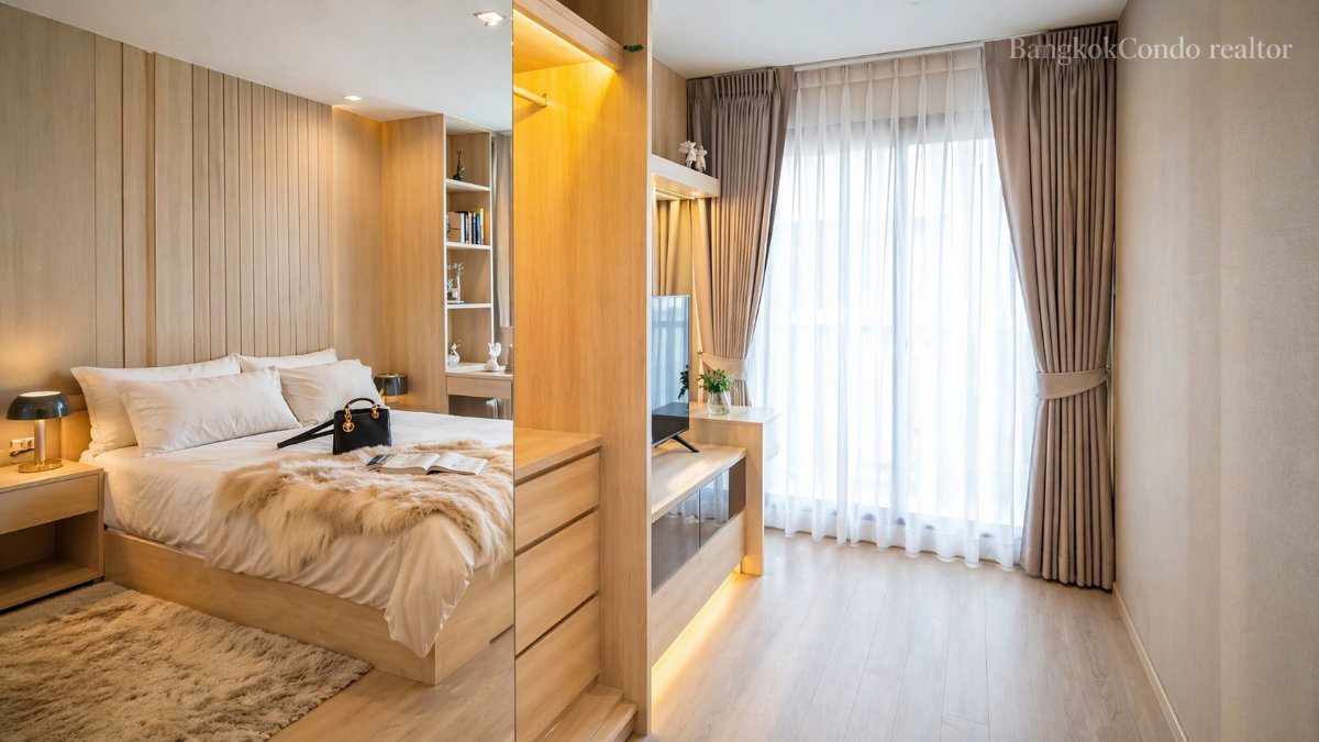 รูป 🍀🍀 Fully furnished💝 ให้เช่า📌 ไลฟ์ ลาดพร้าว (Line:@rent2022)✨ MRT พหลโยธิน✨พร้อมเข้าอยู่  ✨ A11198 - รูปที่ 7/12