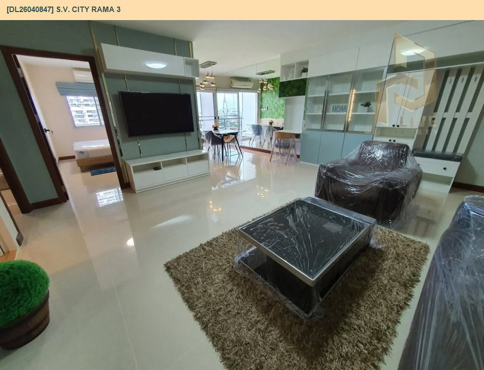 รูป DL26040847 ให้เช่าคอนโด เอสวี ซิตี้ พระราม 3 (S.V. City Rama 3) ใกล้ - พร้อมเข้าอยู่ โทรด่วน 0614453194 LineID @162cjixi - รูปที่ 4/17