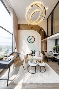 🚩 For Rent Condo SO ORIGIN KASET INTERCHANGE Building 1, Floor 17,Duplex, Room size 37 sqm