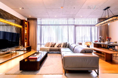 เช่าคอนโด BTS อโศก : ให้เช่าคอนโด เซอร์เคิล 2 ลิฟวิ่ง โปรโตไทป์ อาคาร 1 ชั้น 30 2 ห้องนอน ขนาด 84.00 ตรม ใกล้ ห้างสรรพสินค้าเซ็นทรัลชิดลม