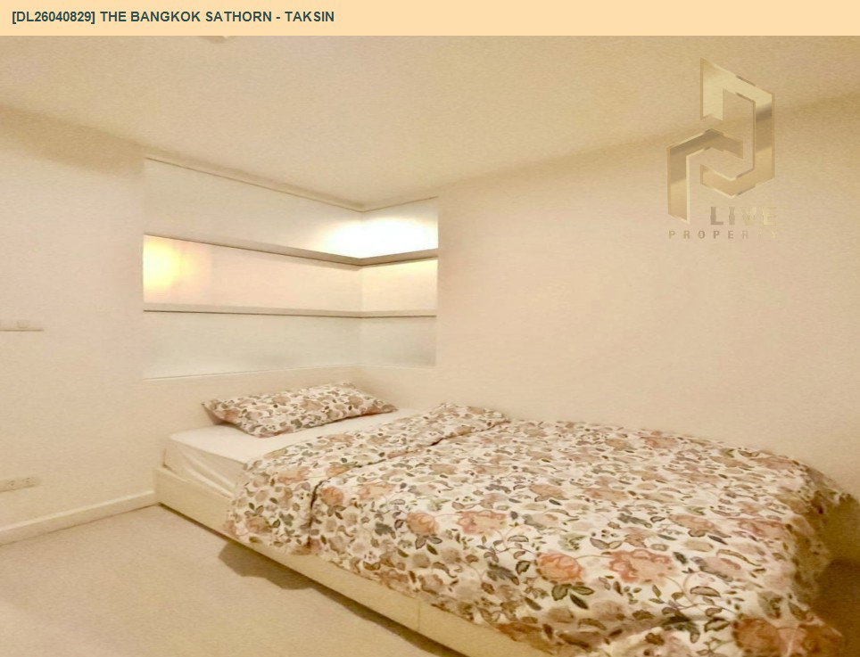 รูป DL26040829 ขายคอนโด เดอะ แบงค็อก สาทร - ตากสิน (The Bangkok Sathorn - Taksin) ใกล้ BTS กรุงธนบุรี พร้อมเข้าอยู่ โทรด่วน 0653619502 LineID @897iyzll - รูปที่ 4/17