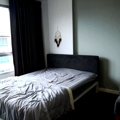 เช่าคอนโด รพ.บางบ่อ : ให้เช่า ดีคอนโด แคมปัส รีสอร์ท บางนา 🏡 มีเครื่องซักผ้า พร้อมอยู่‼️#ตอบแชทไว 🔥🔥 รหัส M2107