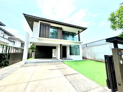 บ้านเดี่ยวให้เช่า : ให้เช่าบ้าน มัณฑนา อ่อนนุช-วงแหวน 4 (Manthana Onnut – Wongwaen 4) ใกล้สวนหลวง ร.9