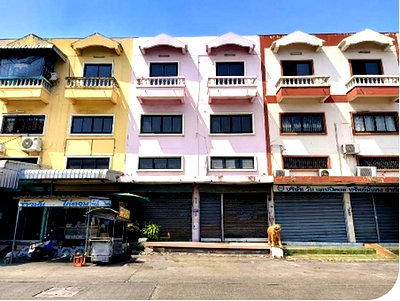 Shophouses for sale Krathum Baen Samut Sakhon : FOR SALE  COMMERCIAL BUILDING PROPERTY  3437000 BAHT.