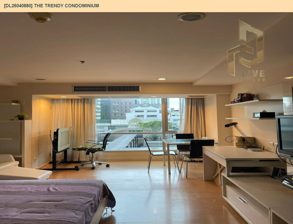 รูป DL26040880 ให้เช่าคอนโด เดอะ เทรนดี้ คอนโดมิเนียม (The Trendy Condominium) ใกล้ BTS นานา พร้อมเข้าอยู่ โทรด่วน 0614453194 LineID @162cjixi - รูปที่ 7/9