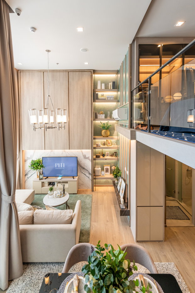 รูป PITI Sukhumvit 101 - ความเป็นส่วนตัวที่หาได้ยากบนสุขุมวิท 2 ห้องนอน 2 ห้องน้ำ เริ่มต้น 9.9 ลบ. คอนโดแต่งครบ - รูปที่ 8/15