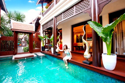 เช่าบ้านเดี่ยว ถนนสุขุมวิท : เช่าบ้าน เอกมัย มีสระว่ายน้ำในตัว