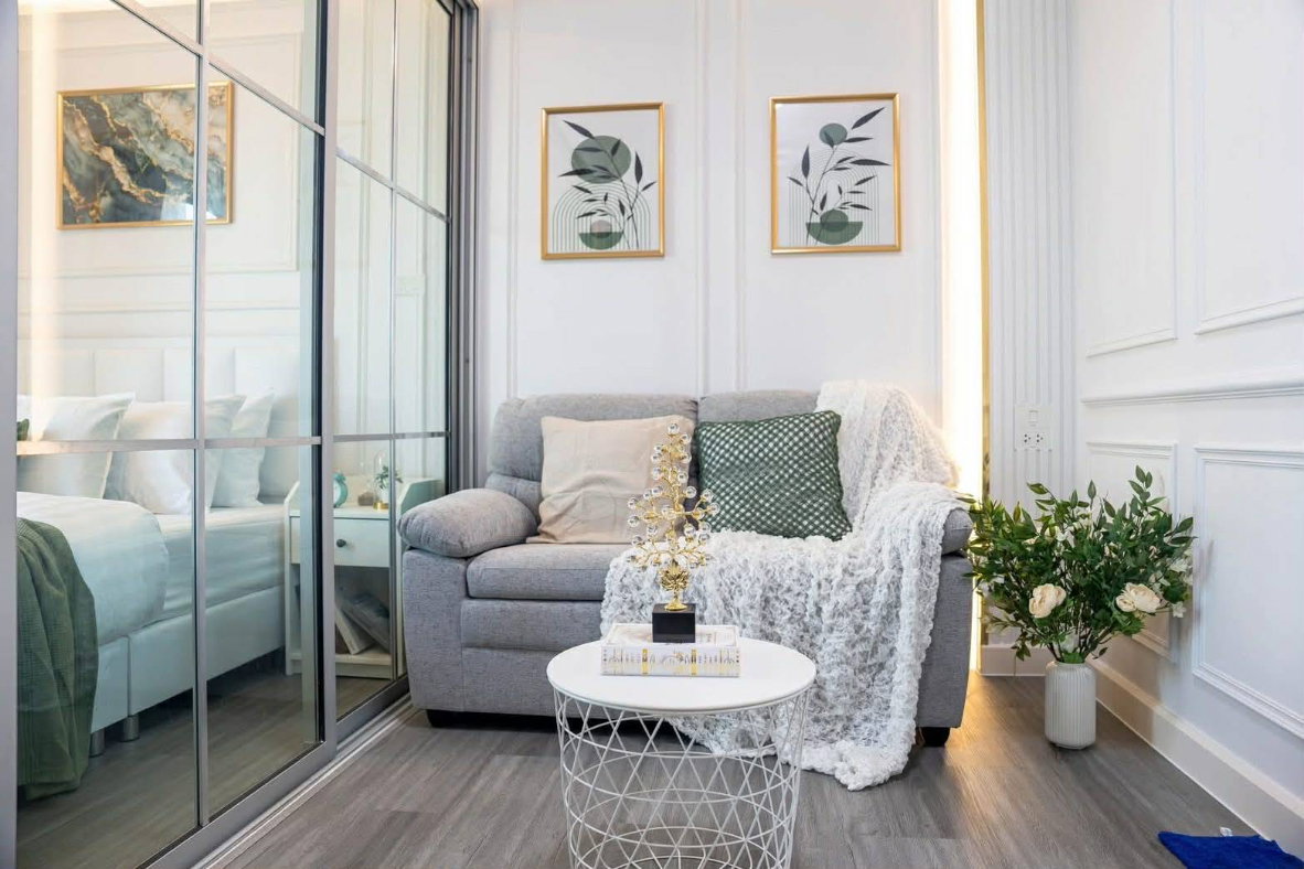 รูป 📌ให้เช่าคอนโด เอ สเปซ มี บางนา ชั้น 15 มีเครื่องซักผ้า รีโนเวทใหม่ โปรประกัน 1 ล่วงหน้า 1 เช่าถูก 7,500 บาท  - รูปที่ 6/11