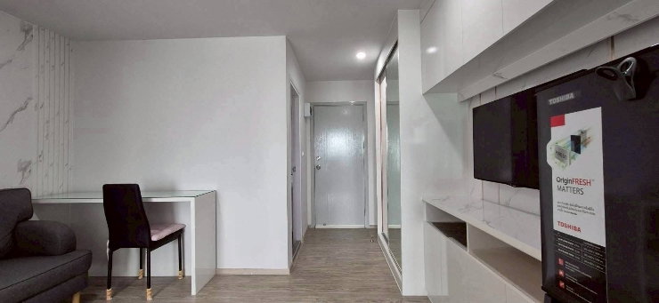รูป AS1962 ให้เช่าคอนโด Rye Condo หัวหมาก ห้องสวย พร้อมเครื่องใช้ไฟฟ้าเฟอร์นิเจอร์ครบ - รูปที่ 8/12