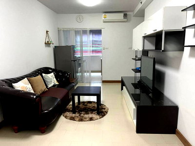 คอนโดให้เช่า : ให้เช่า Asean City Resort  ใกล้เซ็นทรัล เฟอร์ครบ พร้อมอยู่ 10,000/เดือน ชั้น 13 ขนาด  45 ตร.ม.