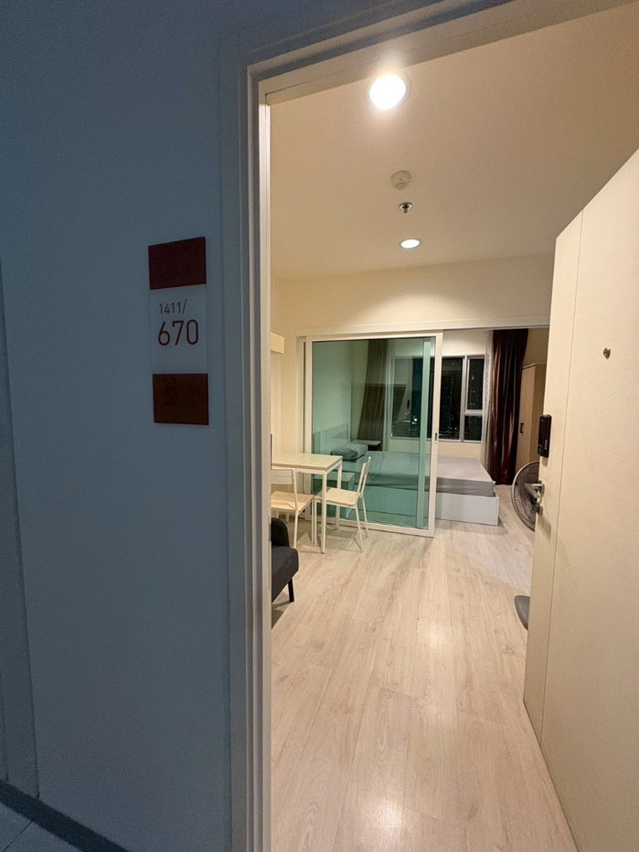 รูป 📣 ขายคอนโด Aspire Ratchada Wongsawang ห้องสวย วิวสระ พร้อมอยู่ 🏊‍♂️🏡 ขนาด 26 ตร.ม. เครื่องใช้ไฟฟ้าครบ 1.75 ล้านบาท✨ - รูปที่ 4/19