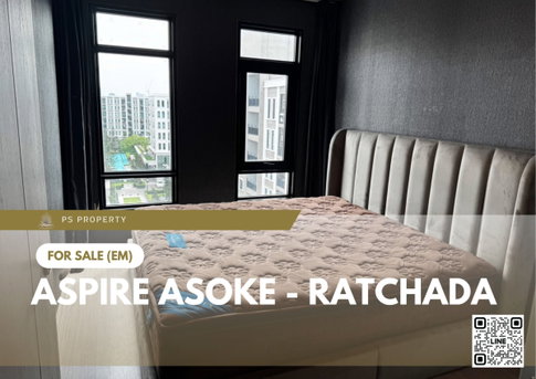 Urgent Sale ✨ Aspire Asoke - Ratchada ✨ Fully furnished and equipped with appliances. Near MRT Rama 9.