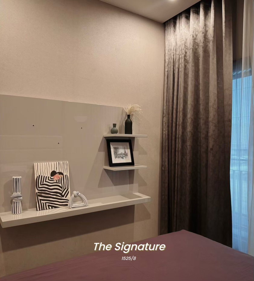 รูป 🍀 ให้เช่า เดอะ ซิกเนเจอร์ บาย เออร์บาโน่ 🍀 สนใจแอดไลน์ @zcondo (มี@นำหน้า) 🔥  C5538 - รูปที่ 8/13