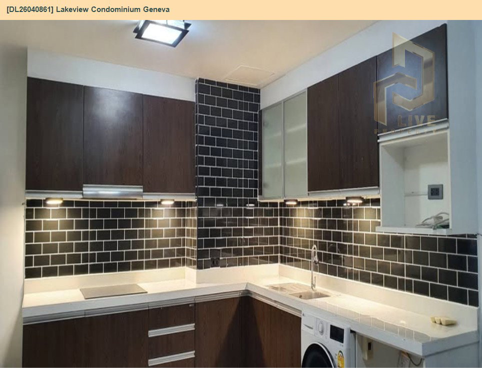 รูป DL26040861 ให้เช่าคอนโด เลควิว คอนโดมิเนียม เจนีวา (Lakeview Condominium Geneva) ใกล้ - พร้อมเข้าอยู่ โทรด่วน 0614453194 LineID @162cjixi - รูปที่ 8/14