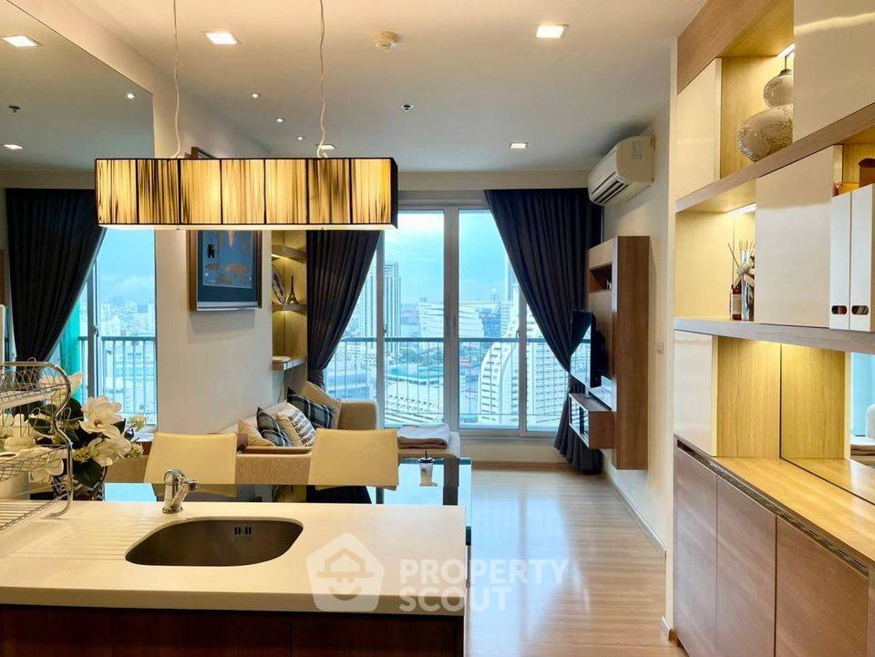 รูป คอนโด 1-ห้องนอน ที่ ริธึ่ม สาทร ใกล้ BTS สะพานตากสิน (ID 1798550) - รูปที่ 1/9
