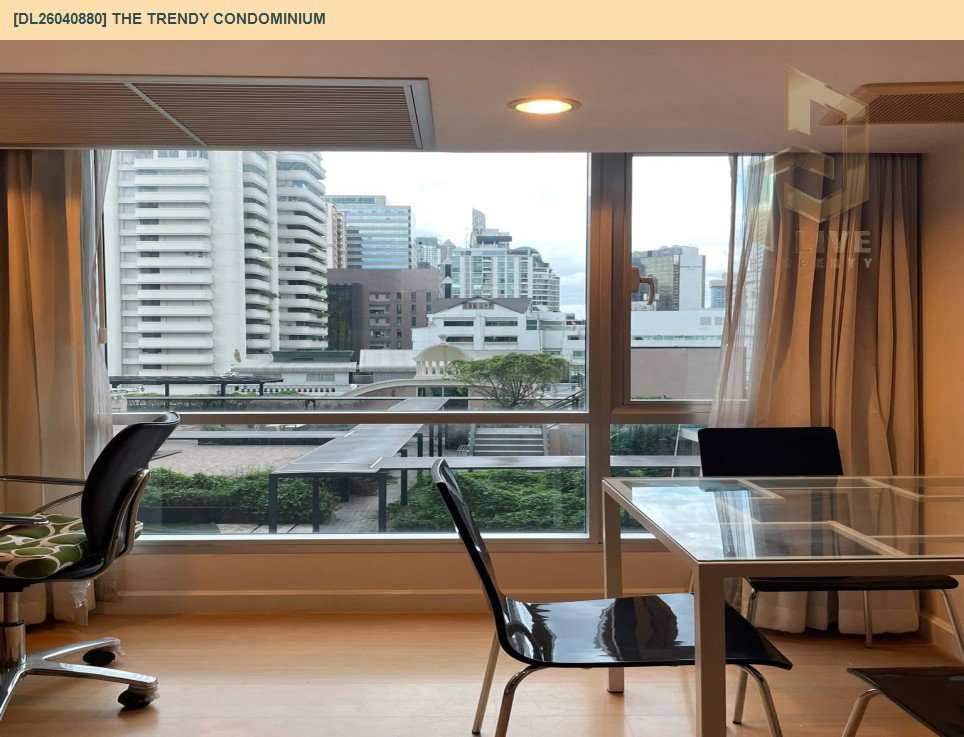 รูป DL26040880 ให้เช่าคอนโด เดอะ เทรนดี้ คอนโดมิเนียม (The Trendy Condominium) ใกล้ BTS นานา พร้อมเข้าอยู่ โทรด่วน 0614453194 LineID @162cjixi - รูปที่ 8/9
