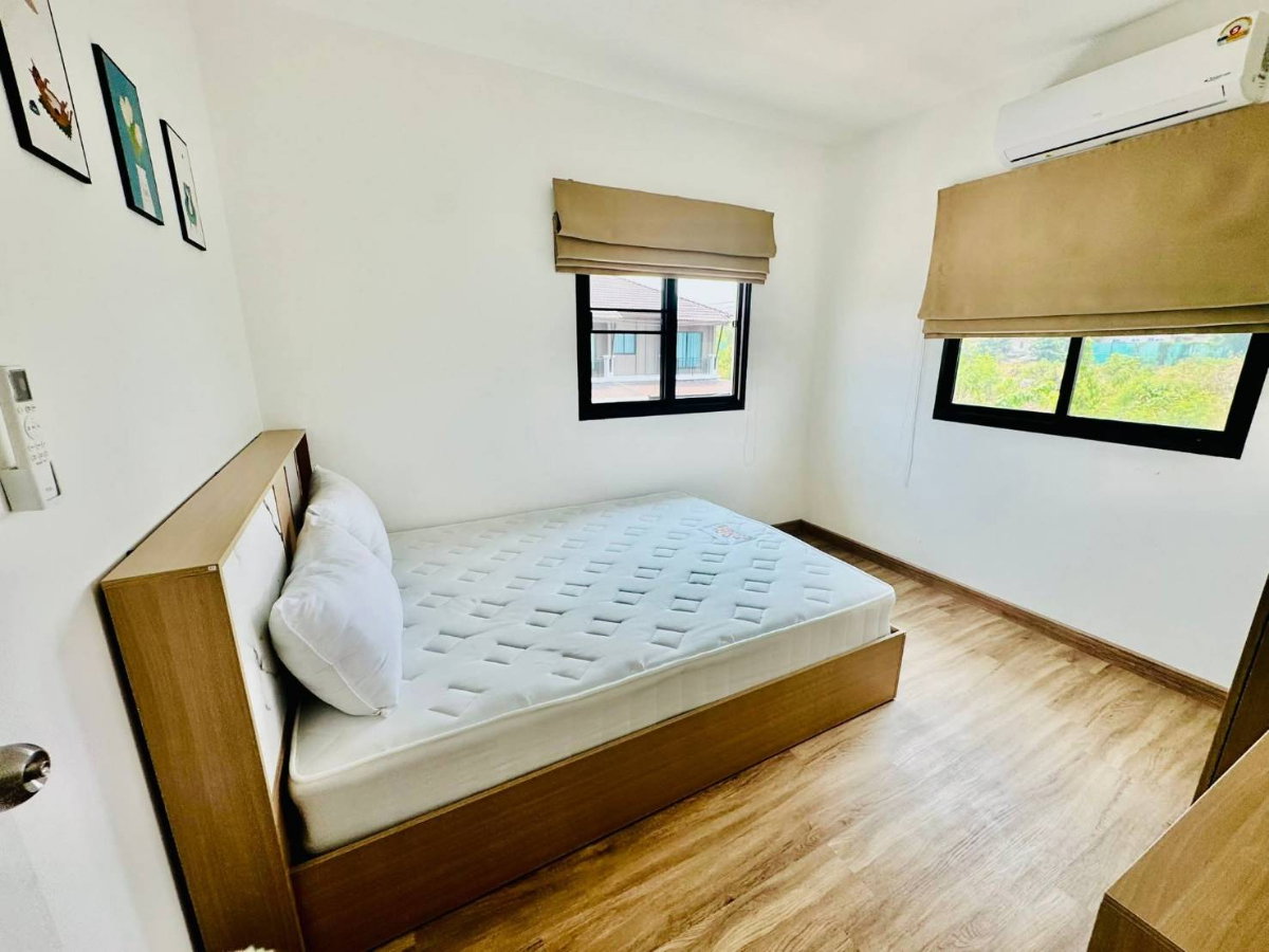 รูป ปล่อยเช่าทาวน์โฮม พฤกษาวิลล์ 120 แม่เหียะ ใกล้สนามบินนานาชาติเชียงใหม่ หลังใหญ่ แบบ 2 ที่จอดรถ (R1064) T.0946511456 - รูปที่ 8/13