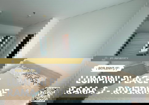 For Rent ✨ Lumpini Place Rama 3 - Riverine ✨ Fully furnished with appliances. 600 meters from BRT Wat Dan station.