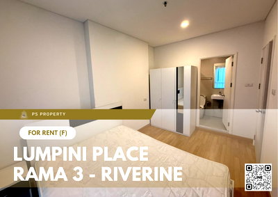 คอนโดให้เช่า : ให้เช่า ✨ Lumpini Place Rama 3 - Riverine ✨ เฟอร์นิเจอร์ และ เครื่องใช้ไฟฟ้าครบ ใกล้ BRT วัดด่าน 600 เมตร