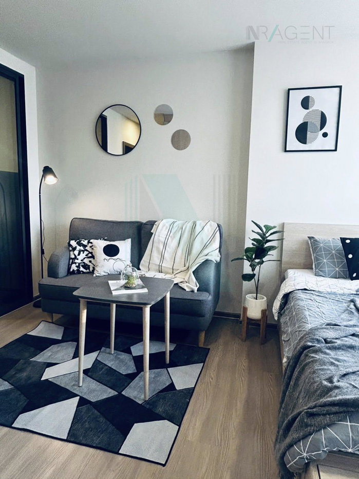 รูป 🎊 ให้เช่าคอนโด เดอะ มูฟ บางนา อาคาร B ชั้น 6 สตูดิโอ ขนาด 25 ตรม ใกล้ อินเด็กซ์ ลิฟวิ่งมอลล์ บางนา - รูปที่ 5/8