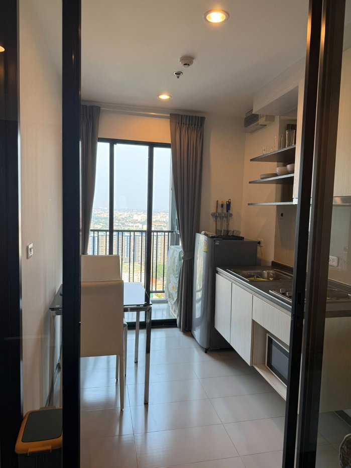 รูป ให้เช่า คอนโดใกล้ BTS อ่อนนุช | The Base Park West Sukhumvit 77 | 1 ห้องนอน ตกแต่งครบพร้อมอยู่ มีรถ-รับส่งBTS , ใกล้ทางด่วนพิเศษฉลองรัช - รูปที่ 8/14