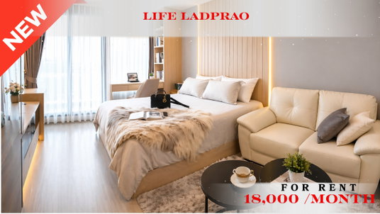 รูปภาพ 🍀🍀 Fully furnished💝 ให้เช่า📌 ไลฟ์ ลาดพร้าว (Line:@rent2022)✨ MRT พหลโยธิน✨พร้อมเข้าอยู่ ✨ A11198