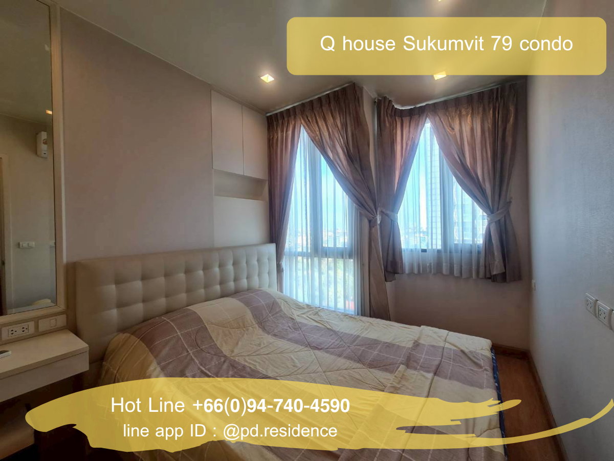 รูป 🅵🅾️🆁 🆁🅴🅽🆃 𝗤 𝗛𝗼𝘂𝘀𝗲 𝗦𝘂𝗸𝗵𝘂𝗺𝘃𝗶𝘁 𝟳𝟵 1 ห้องนอน 1 ห้องน้ำ  ขนาด 30 ตร.ม. 14,500 บาท / เดือน - รูปที่ 2/10