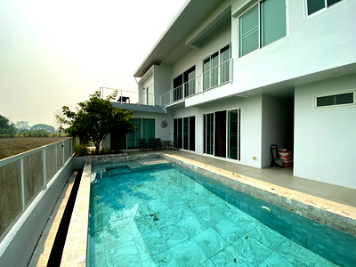 Houses for sale Chiag Rai University : 🌟 Beautiful Modern-Style House for Sale — Ready to Move In ✨ Offering a spacious 570 sq.m. of usable area on a full 1-rai plot 🌳