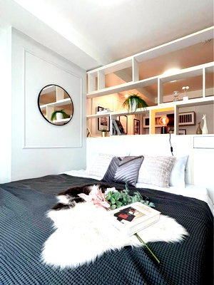 ขายคอนโด : 🔥ขายด่วน!!  The Log 3 Sukhumvit 101/1 เดอะ ล็อค 3 สุขุมวิท 101/1  ห้องสวยตกแต่งใหม่สไตล์ Modern เฟอร์นิเจอร์ครบ✅ พร้อมเข้าอยู่ ใกล้ BTS ปุณณวิถี