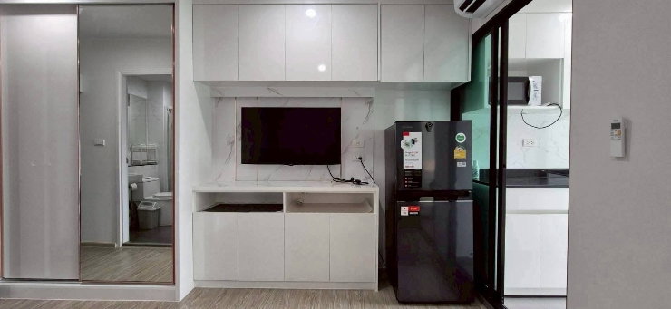 รูป ให้เช่าคอนโด Rye Condo หัวหมาก ห้องสวย พร้อมเครื่องใช้ไฟฟ้าเฟอร์นิเจอร์ครบ - รูปที่ 6/12