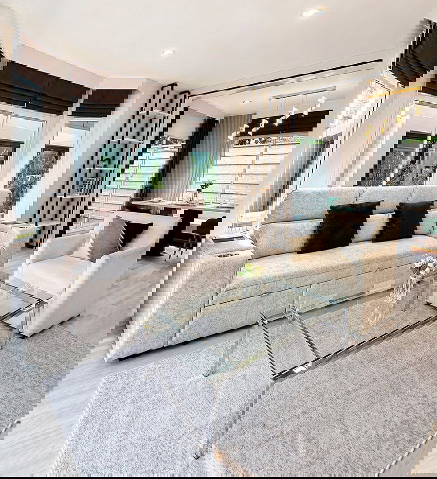 รูป เช่าบ้านเดี่ยวตกแต่งพร้อมเข้าอยู่ เงียบสงบ ในโครงการมาตรฐาน ใกล้โรงเรียนนานาชาติ, สนามบินเชียงใหม่  - รูปที่ 2/28