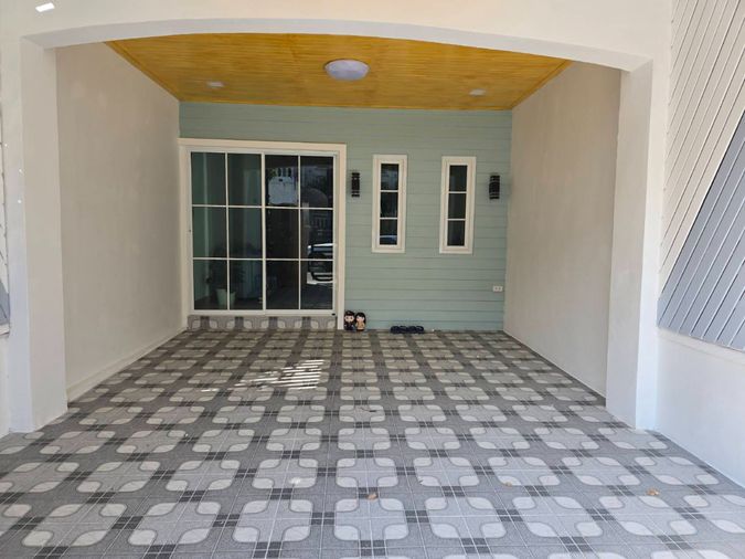 2-bed townhouse for sale, 80 sqm, 16 sq wah, K.C. Ramintra 1
