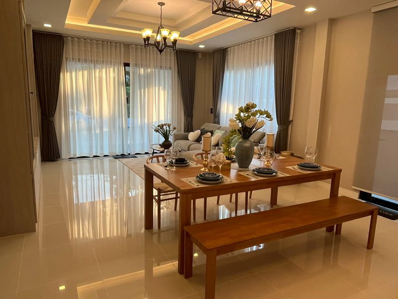 รูป เสร็จแล้ว ‼️ บ้านเดี่ยวชั้นเดียว รีโนเวทใหม่ทั้งหลัง  บ้าน Fully Furnished ตกแต่งภายในครบสวย หิ้วกระเป๋าใบเดียวเข้าอยู่ได้เลย - รูปที่ 5/11