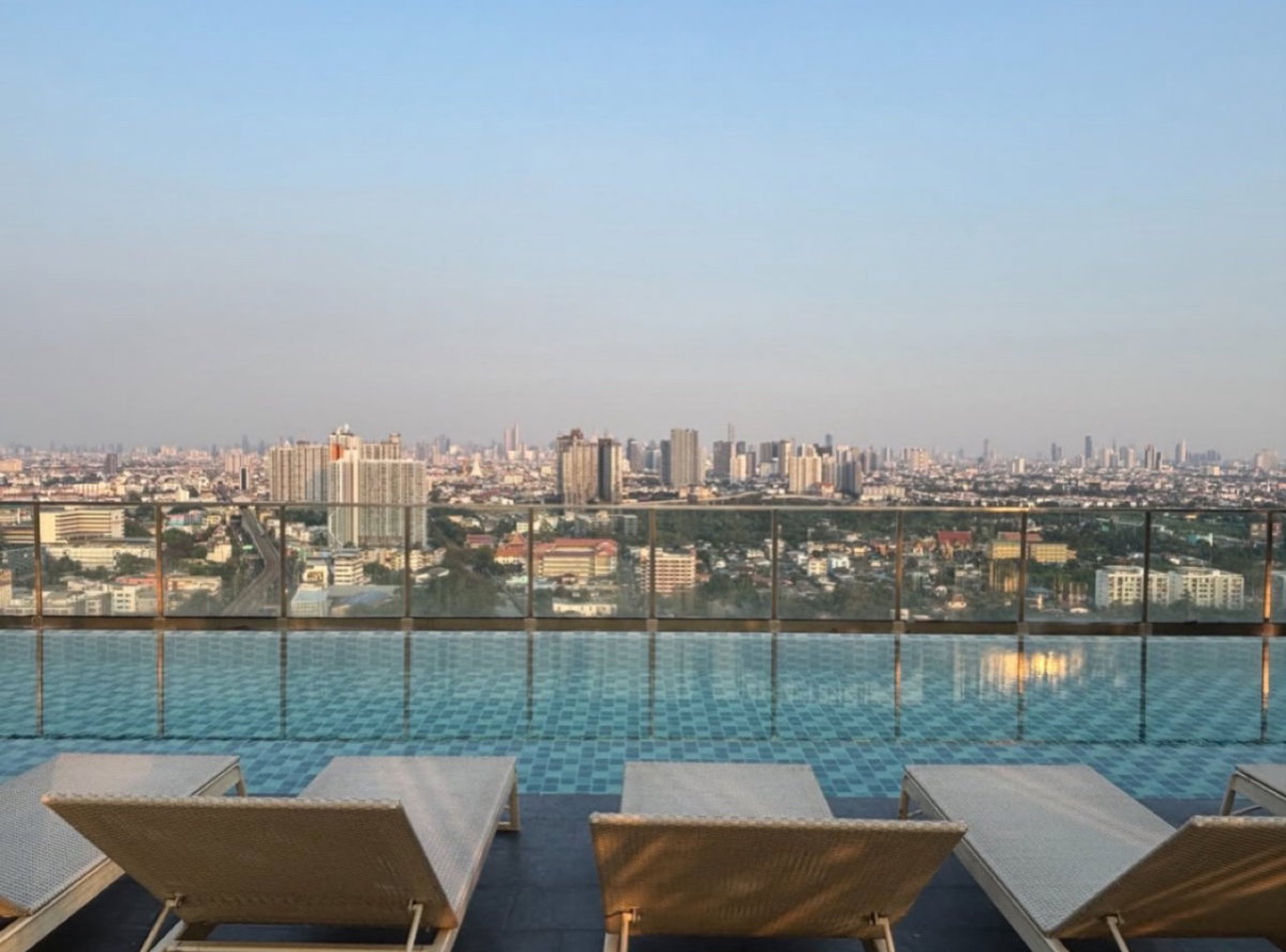 รูป เดอะเบส เพชรเกษม ติดMRT เพชรเกษม48 เพียง 180 เมตร 1นอน1น้ำ 25ตรม.ชั้น7 เช่า 11,000/เดือน Line ID: @wealth.co - รูปที่ 15/27