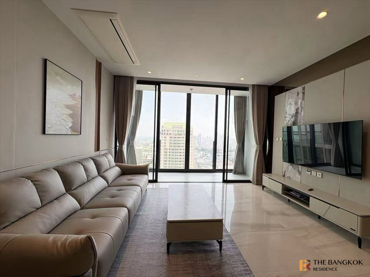 รูป  เช่าคอนโด 💎 Supalai Icon Sathorn 2นอน 92ตรม 100k 🌊 ห้องสวย วิวแม่น้ำ ใกล้ BTS ช่องนนทรี   - รูปที่ 4/9