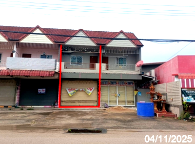 Shophouses for sale Chiang Mai : SHOP HOUSE 24.4 Sq.w. Fang Chiang Mai for 3.3M