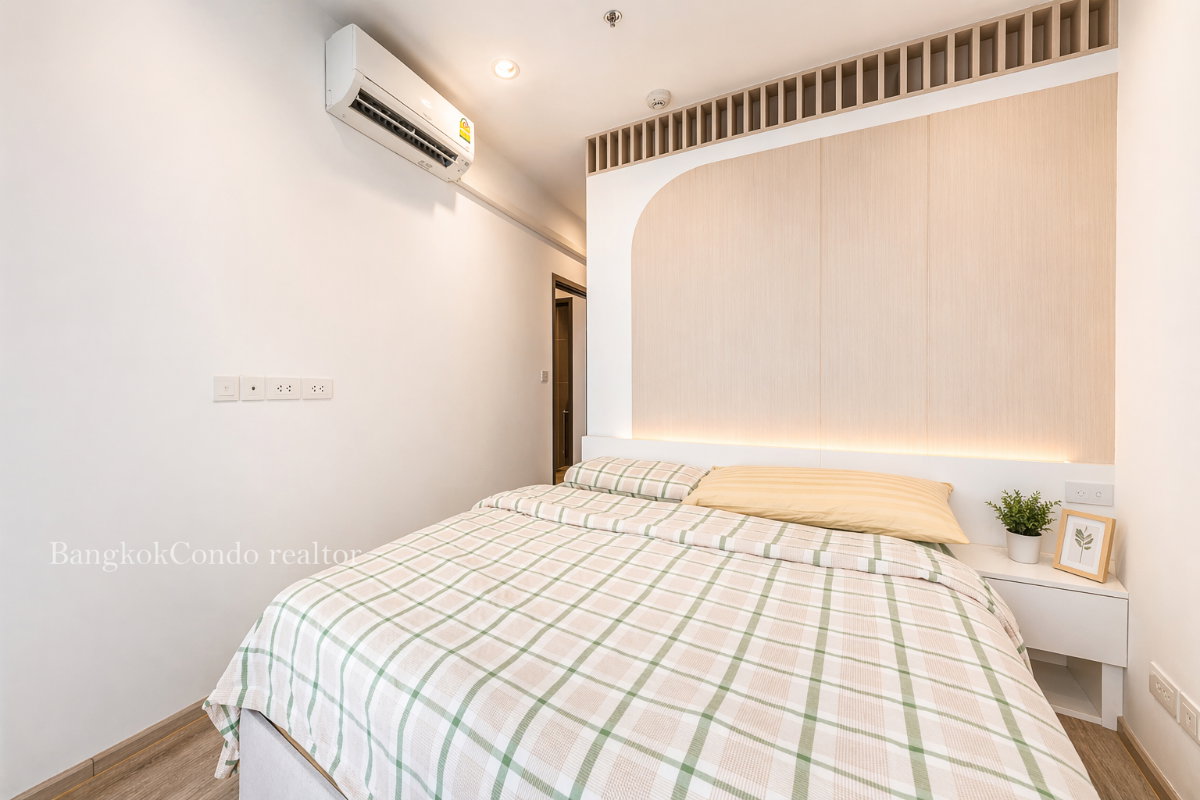 รูป 🍀🍀 Modern Room💙 ให้เช่า📌 ไอดีโอ โมบิ สุขุมวิท 66 (Line: @rent2022)BTS อุดมสุข พร้อมเข้าอยู่ 🔖A03168 - รูปที่ 2/16