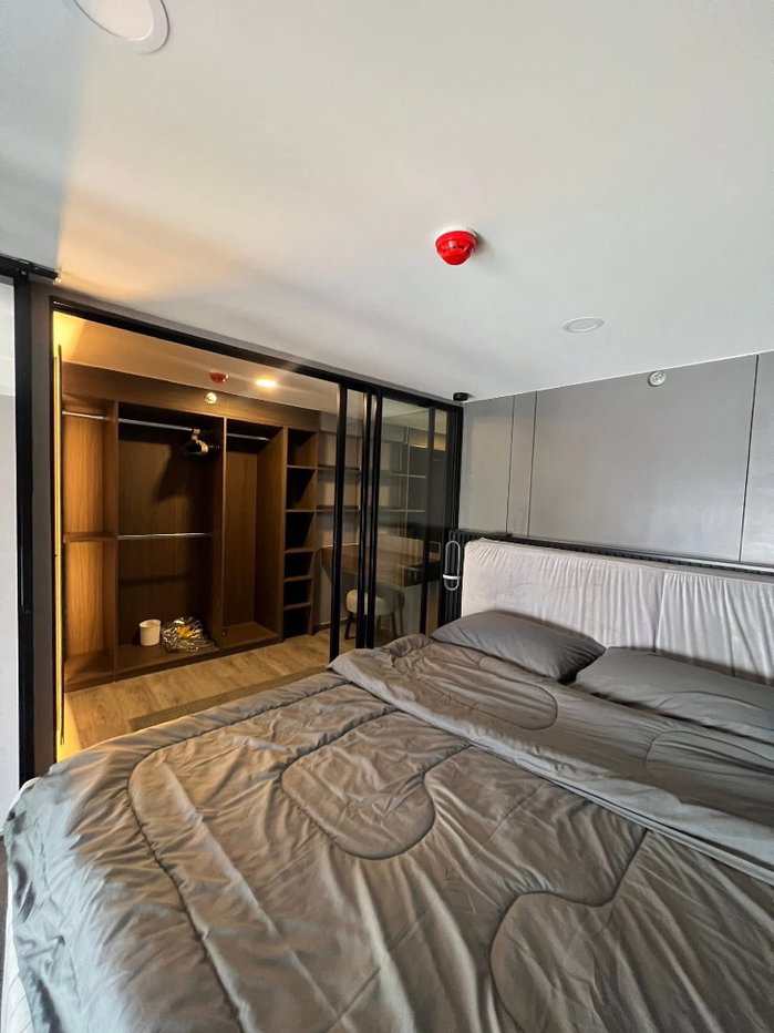 รูป The Origin Ladprao-Bangkapi  📣 for rent The Origin Ladprao - Bangkapi  ▪️ ห้อง Duo space ชั้น 21 วิวรถไฟฟ้า + สระว่ายน้ำ🌃 - รูปที่ 3/11