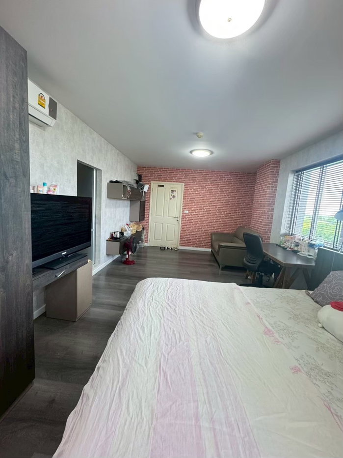 รูป 🔥 ขาย D Condo Campus Resort Bangna ดีคอนโด แคมปัส รีสอร์ท บางนา ทำเลดี ใกล้ ABAC บางนา ห้องหัวมุม ชั้น 5 วิวโล่ง อากาศถ่ายเท - รูปที่ 3/14