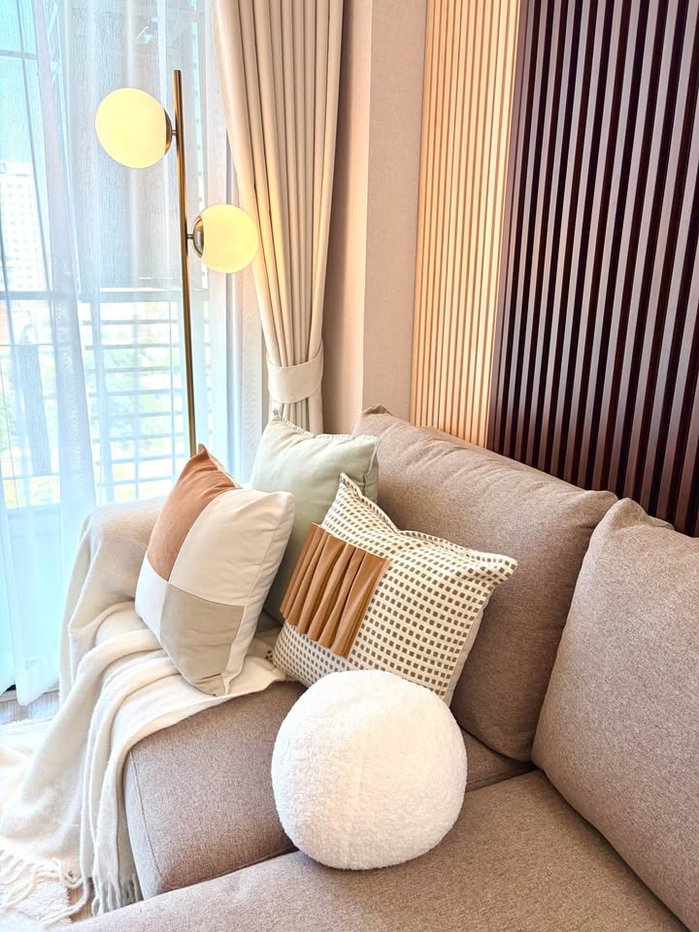 รูป 🔥ขายคอนโด  รีโนเวทใหม่ทั้งห้อง  ✨  Artemis Sukhumvit 77 อาร์ทีมิส สุขุมวิท 77    เครื่องใช้ไฟฟ้าใหม่ครบชุด วิวโล่ง ใกล้ BTS อ่อนนุช   - รูปที่ 6/15