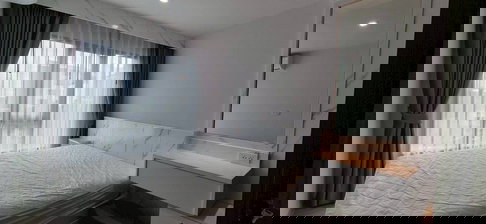 ให้เช่าห้องแต่งพร้อม เฟอร์ครบ ห้องใหญ่ วิวดี ราคาถูก ใกล้ ARL และ MRT สถานีหัวหมาก