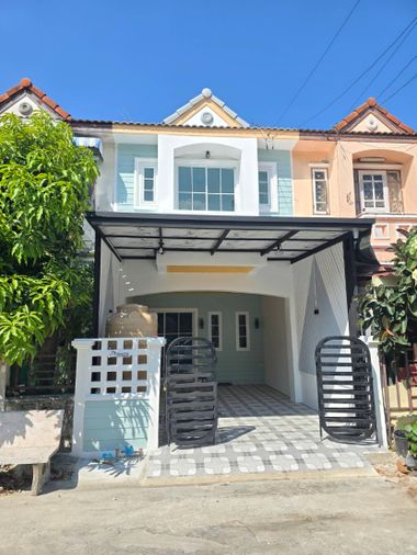 2-bed townhouse for sale, 80 sqm, 16 sq wah, K.C. Ramintra 1