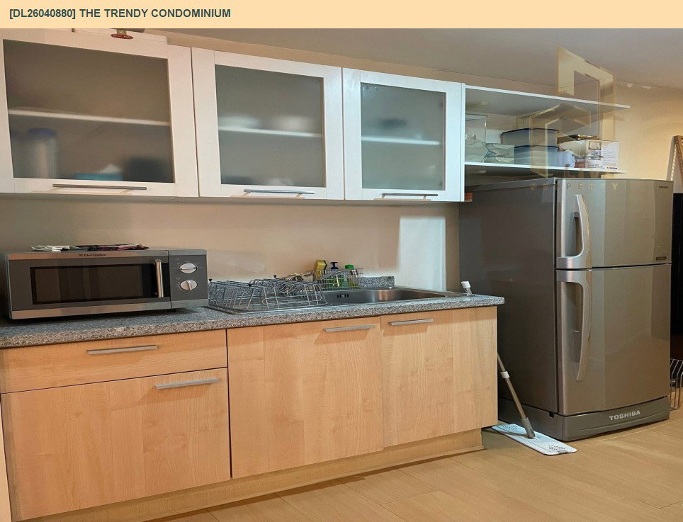 รูป DL26040880 ให้เช่าคอนโด เดอะ เทรนดี้ คอนโดมิเนียม (The Trendy Condominium) ใกล้ BTS นานา พร้อมเข้าอยู่ โทรด่วน 0614453194 LineID @162cjixi - รูปที่ 5/9
