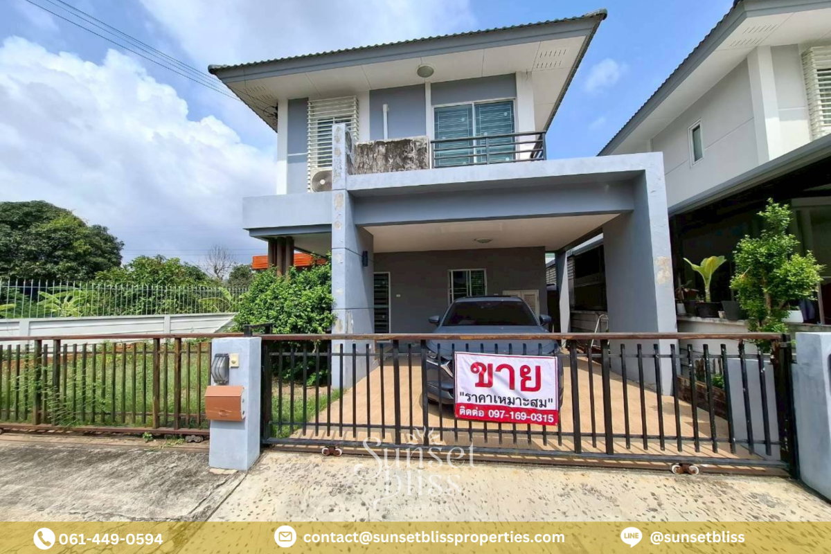 รูป บ้านหลังมุม 50.1 ตร.วา ในศรีราชา เพียง 3.15 ล้าน มีสนามหญ้าข้างบ้าน จอดรถ 2 คัน - รูปที่ 3/18