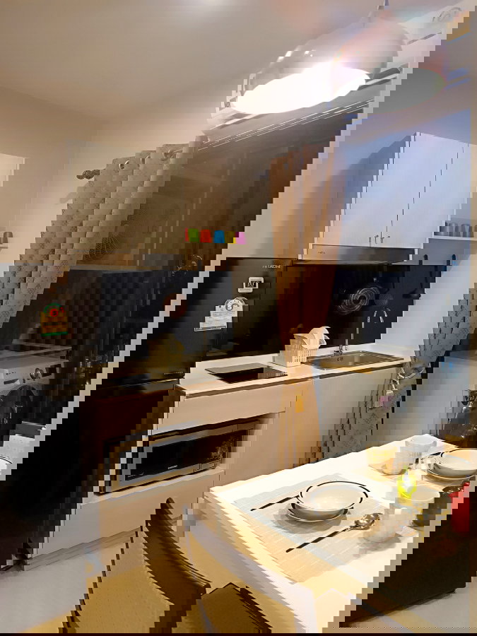 รูป คอนโดให้เช่า ห้องสวย พร้อมอยู่ เดอะทรี ​อ่อนนุช สเตชั่น ใกล้BTS อ่อนนุช ระยะเดินได้ 350 m. - รูปที่ 7/9