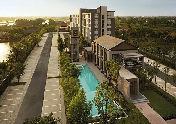 รูป 🔥 ขาย D Condo Campus Resort Bangna ดีคอนโด แคมปัส รีสอร์ท บางนา ทำเลดี ใกล้ ABAC บางนา ห้องหัวมุม ชั้น 5 วิวโล่ง อากาศถ่ายเท - รูปที่ 13/14