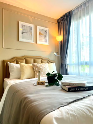 Condos for rent : Condo for rent at Metro Lux Ratchada. Beautiful room, great location near MRT Sutthisan.