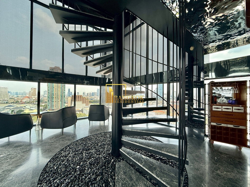 รูป One Altitude Charoenkrung | Tasteful 2 Bedroom Luxury Condo - BR61256CD - รูปที่ 18/27