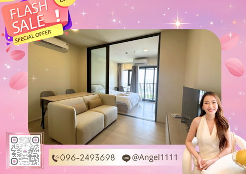 ✨🦄 Ready to Move 🦄✨ FLO by Sansiri 🚝 ใกล้ BTS สถานีคลองสาน ห้องสวย ตรงปก โทร 096-2493698 (FLO0413)